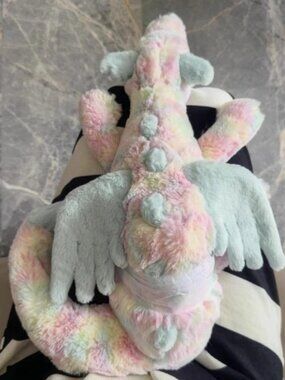 Limited Jellycat Lazulia Dragon–50cm, BNWT + Dust Bag, Magical Plush Collectible